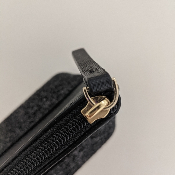 EUC! Kate Spade New York Little Shiloh Greta Court Black Makeup Cosmetic Case - Picture 14 of 15